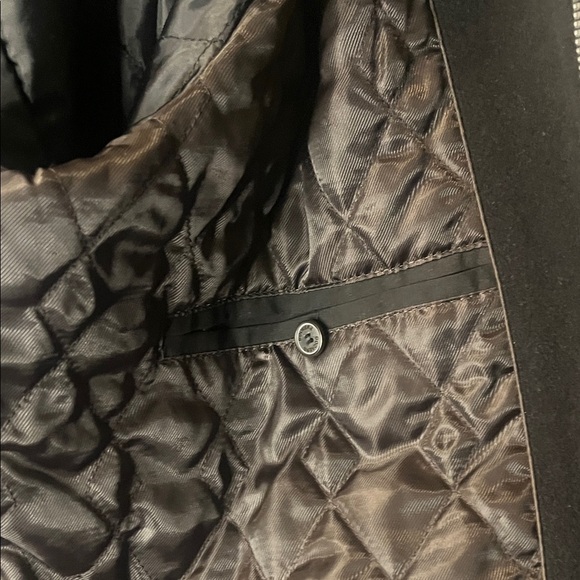 Dockers Men's Classic Black Wool Blend Jacket - Size XL - Picture 4 of 8